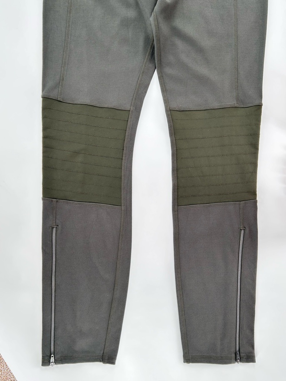 Athleta Trailsetter Ponte Pants Leggings Thyme Green Size 16 Tall - Picture 5 of 13